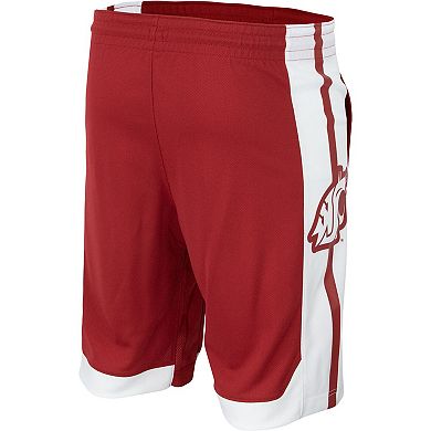 Men's Nike Crimson Washington State Cougars Team Logo Replica Basketball Shorts