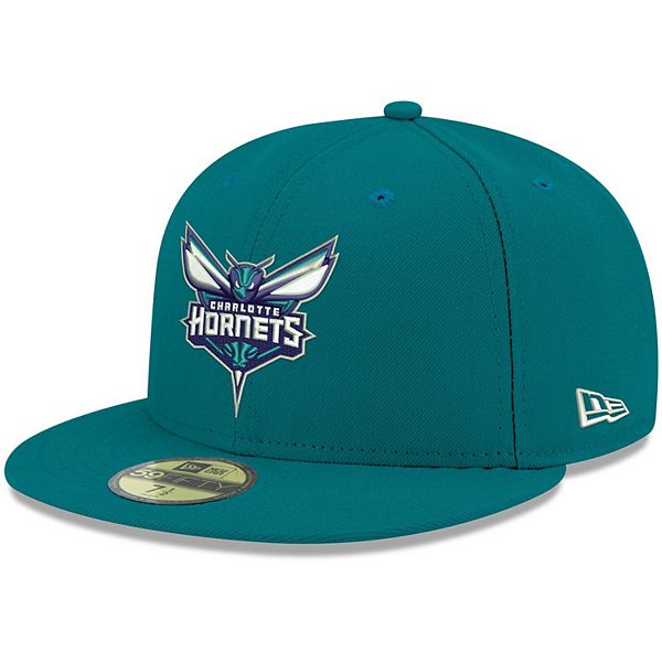 New Era Men's Teal Charlotte Hornets Team Low Profile 59FIFTY Fitted Hat