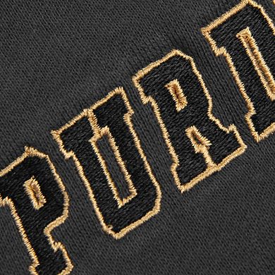Youth Stadium Athletic Charcoal Purdue Boilermakers Big Logo Pullover Hoodie