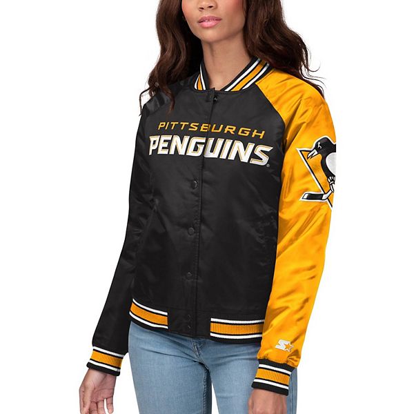 G-III Sports Pick and Roll Starter Jacket - Pittsburgh Penguins - Adult - Pittsburgh Penguins - L