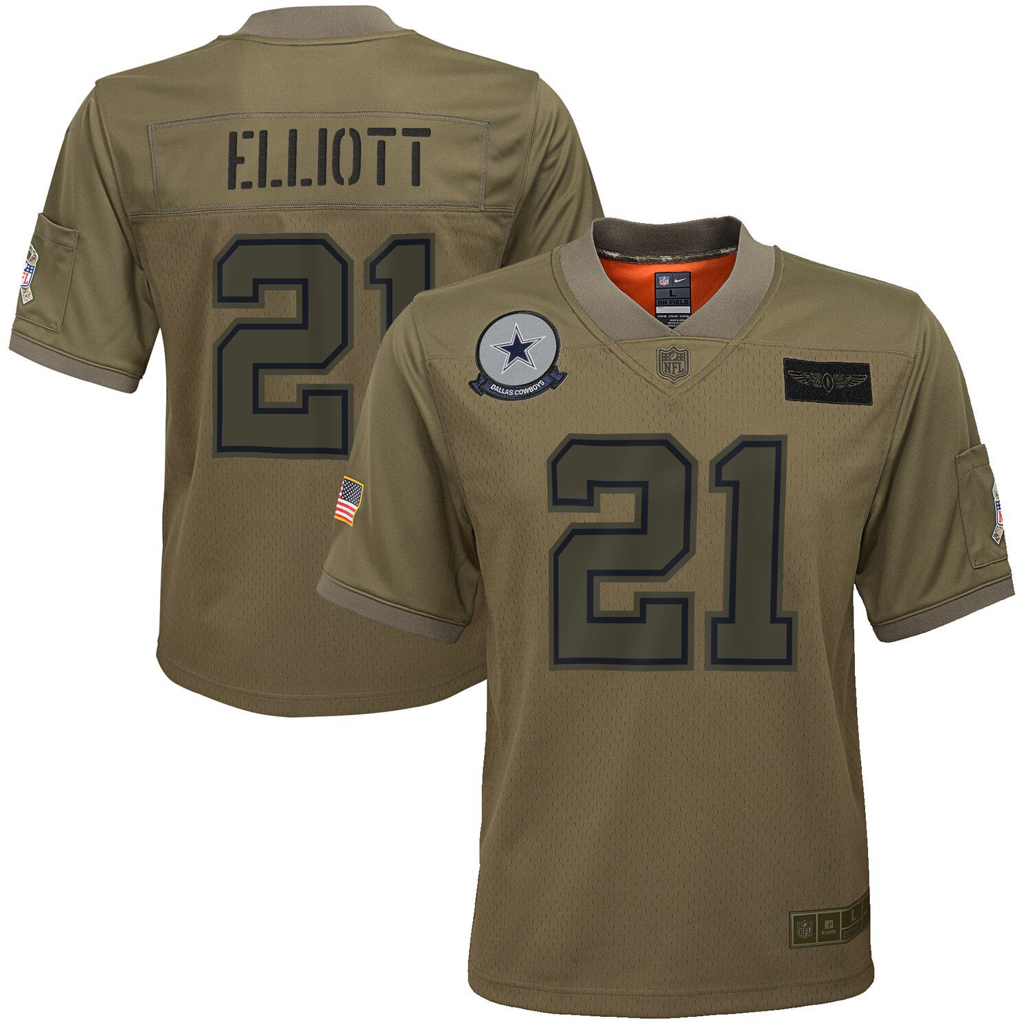 elliott salute to service jersey