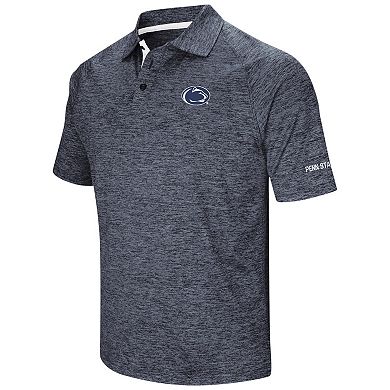 Men's Colosseum Navy Penn State Nittany Lions Big & Tall Down Swing Polo