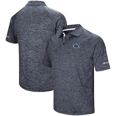 Men's Colosseum Navy Penn State Nittany Lions Big & Tall Down Swing Polo