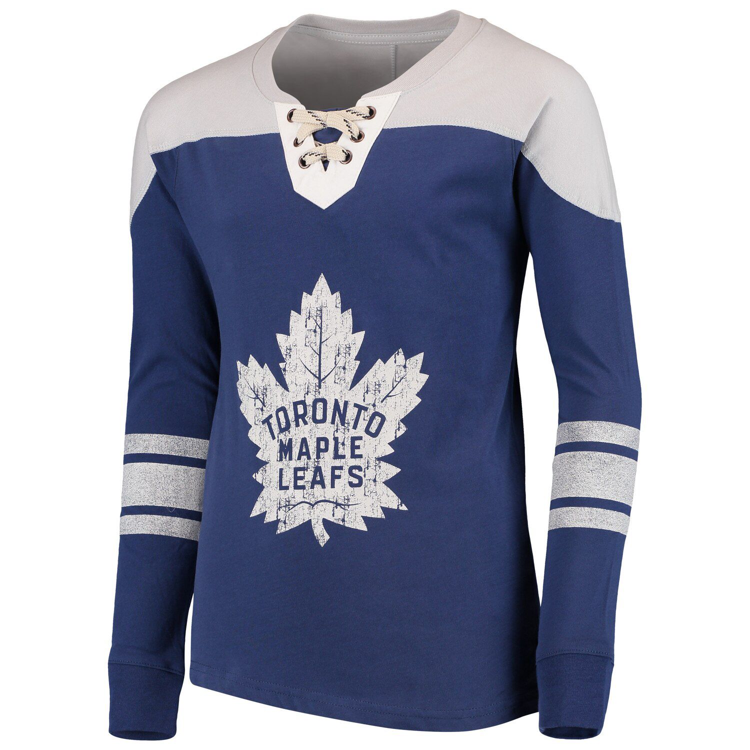 hockey lace sweatshirt