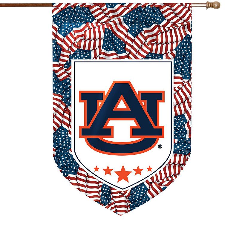 33498950 Auburn Tigers Patriotic House Flag, Multicolor sku 33498950