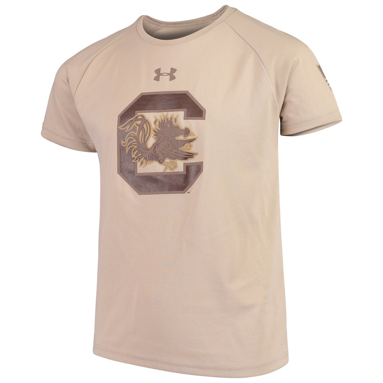 under armour tan shirt