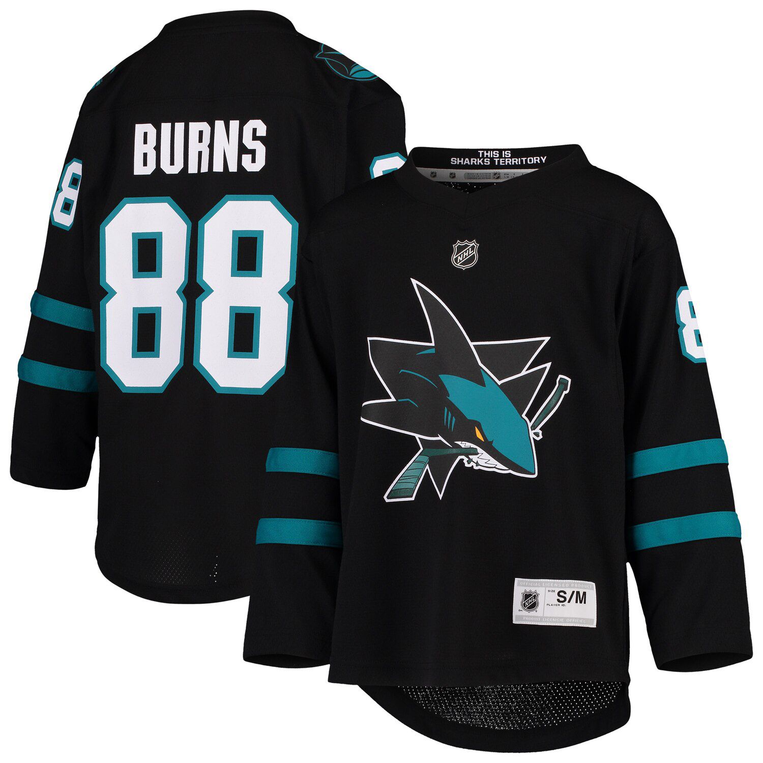 brent burns jersey black