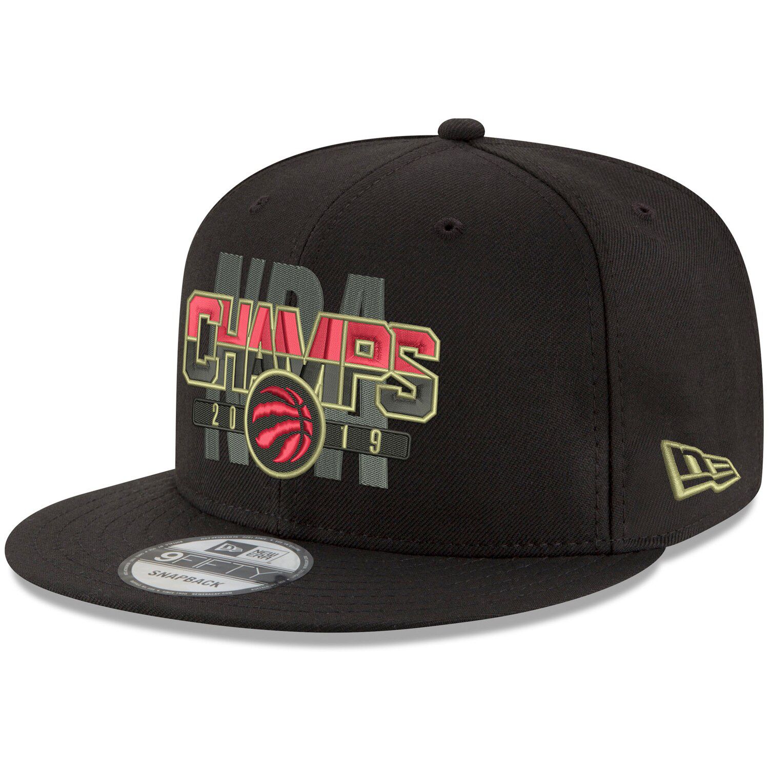 men's new era black toronto raptors 2019 nba finals champions