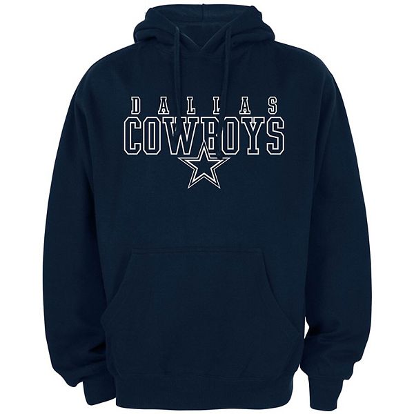 Dallas Cowboys Mens Adrian Pullover Hoodie Large / Gray