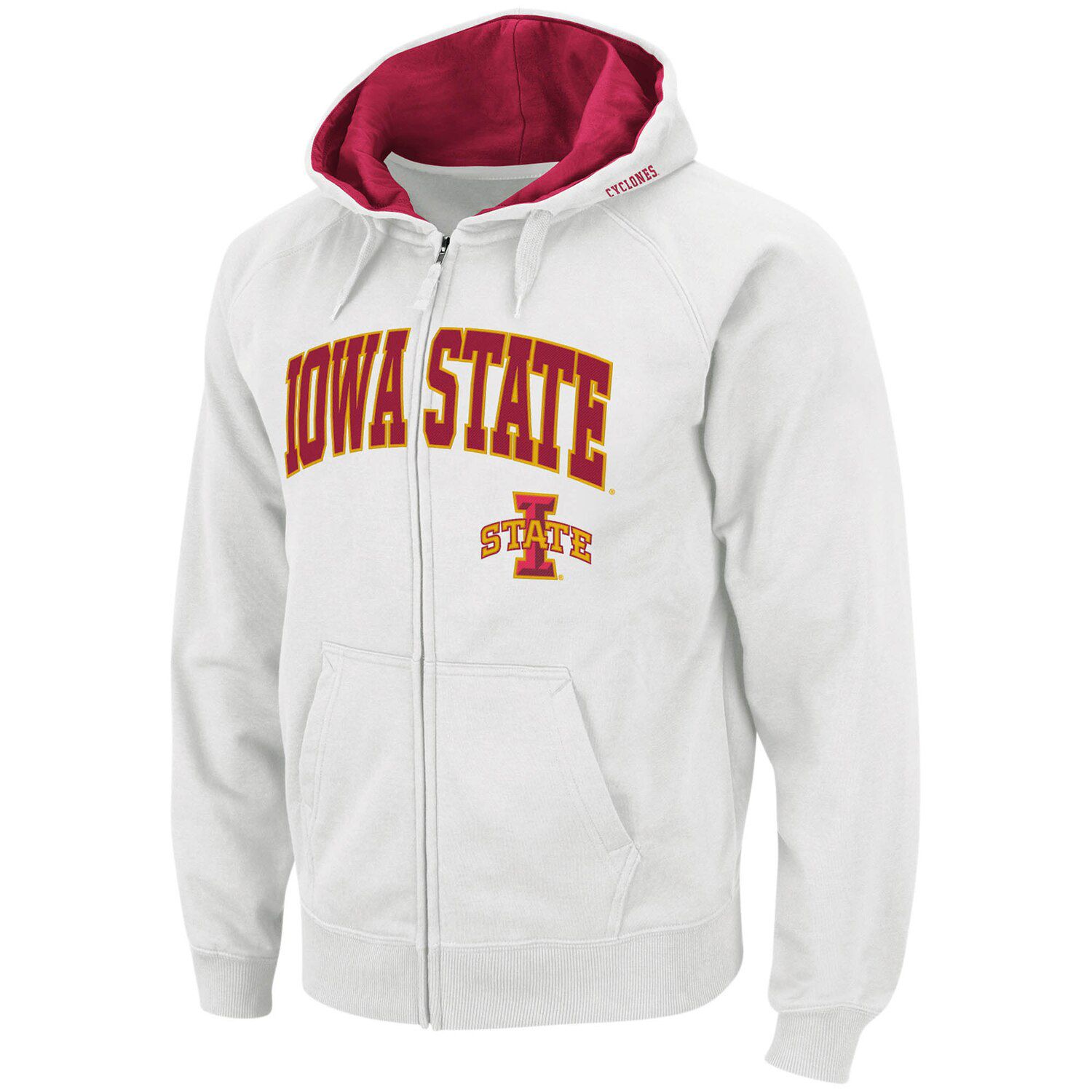 white iowa state sweatshirt