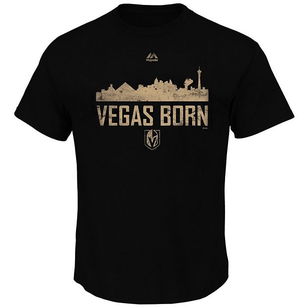 Vegas born store golden knights shirt