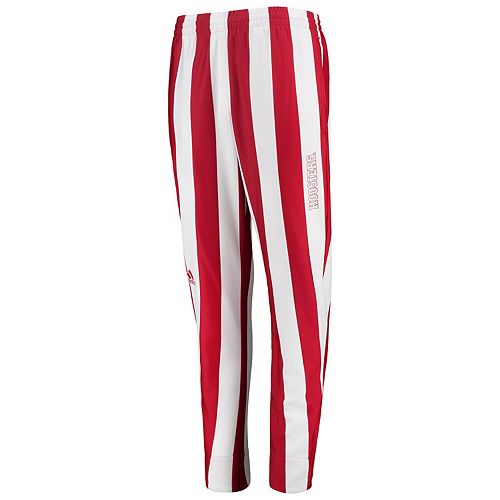 Youth adidas Crimson Indiana Hoosiers Stripe Pants