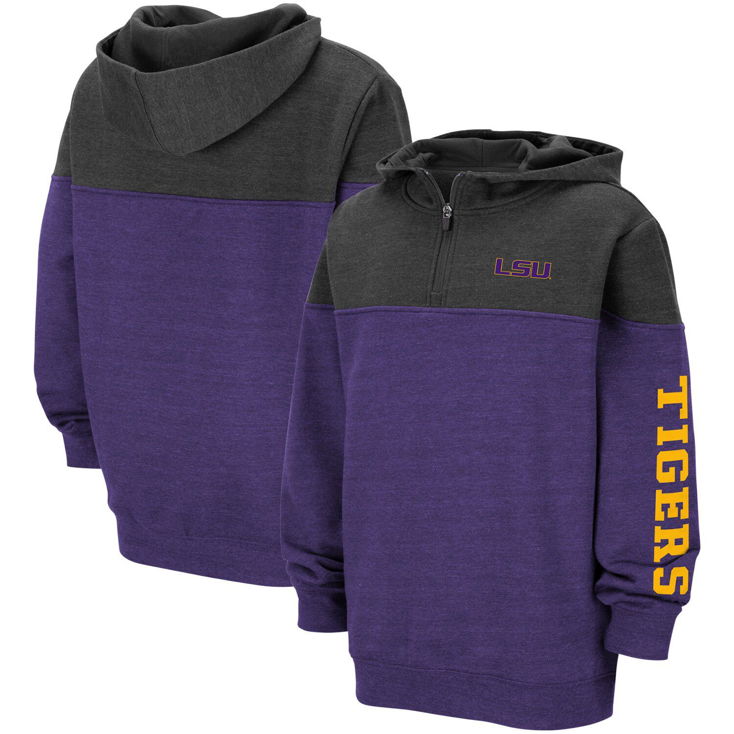 lsu fleece pullover