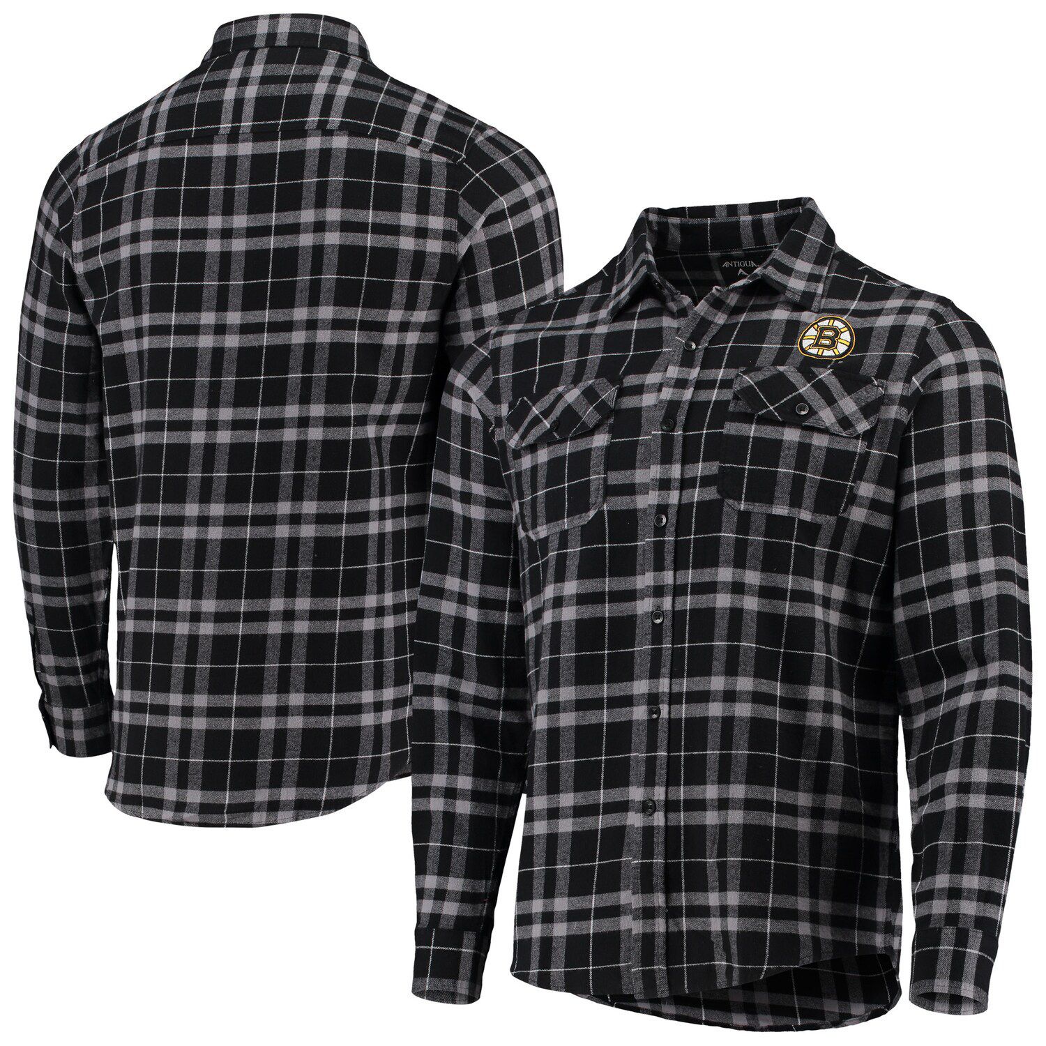 bruins flannel shirt