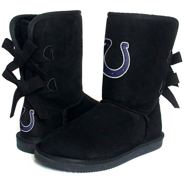 Women's Cuce Black Indianapolis Colts Patron 2 Boots