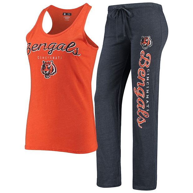 Official Ladies Cincinnati Bengals Pants, Ladies Bengals Sweatpants,  Leggings, Ladies Bengals Flannel Pants