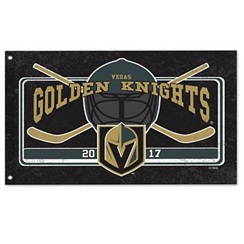 Vegas Golden Knights 36" x 52" Linen Estate Flag