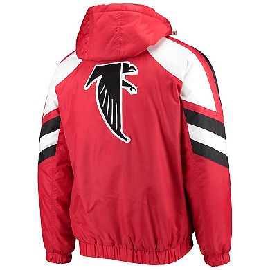 Men's Starter Red Atlanta Falcons Throwback Pro Full-Zip Jacket
