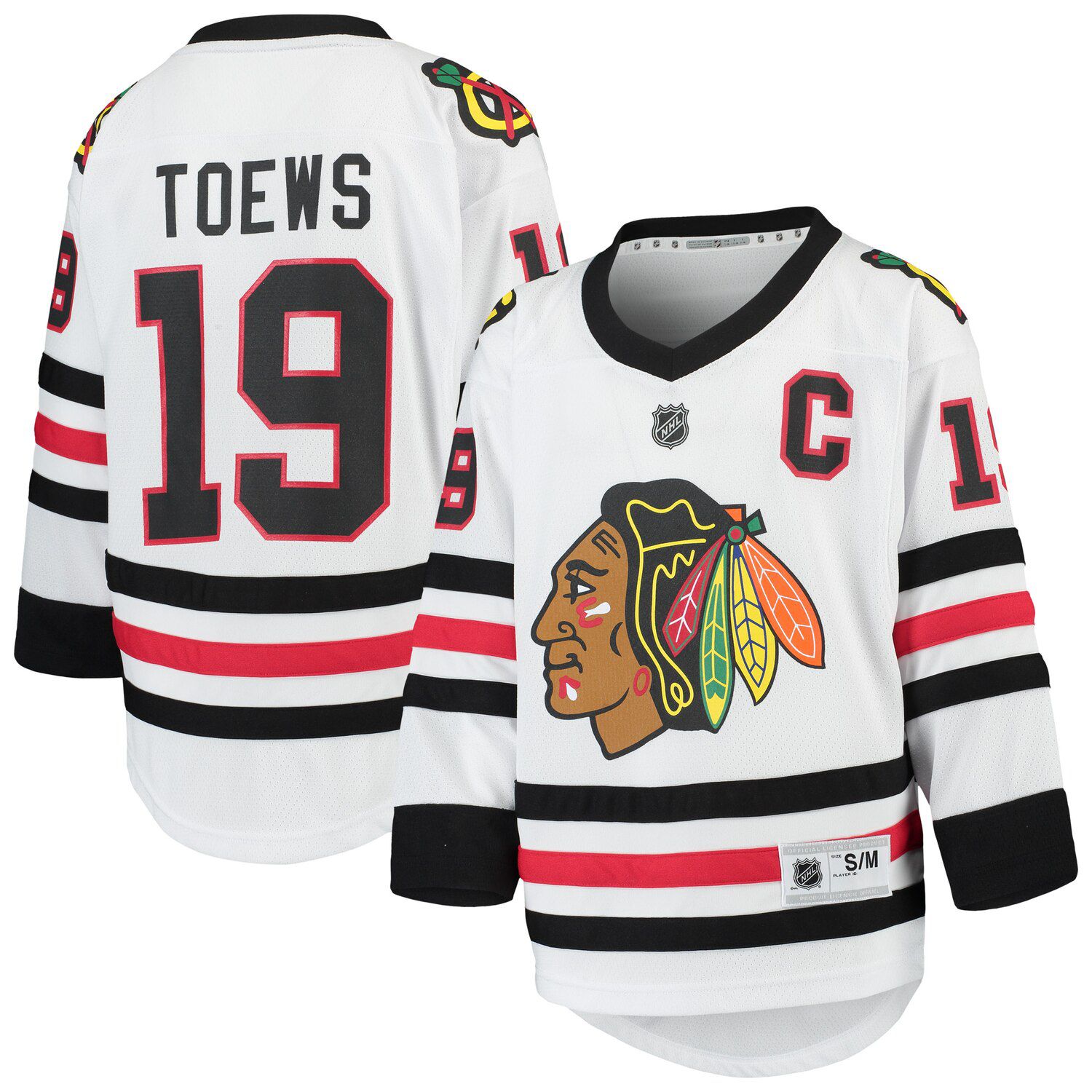 blackhawks jersey font