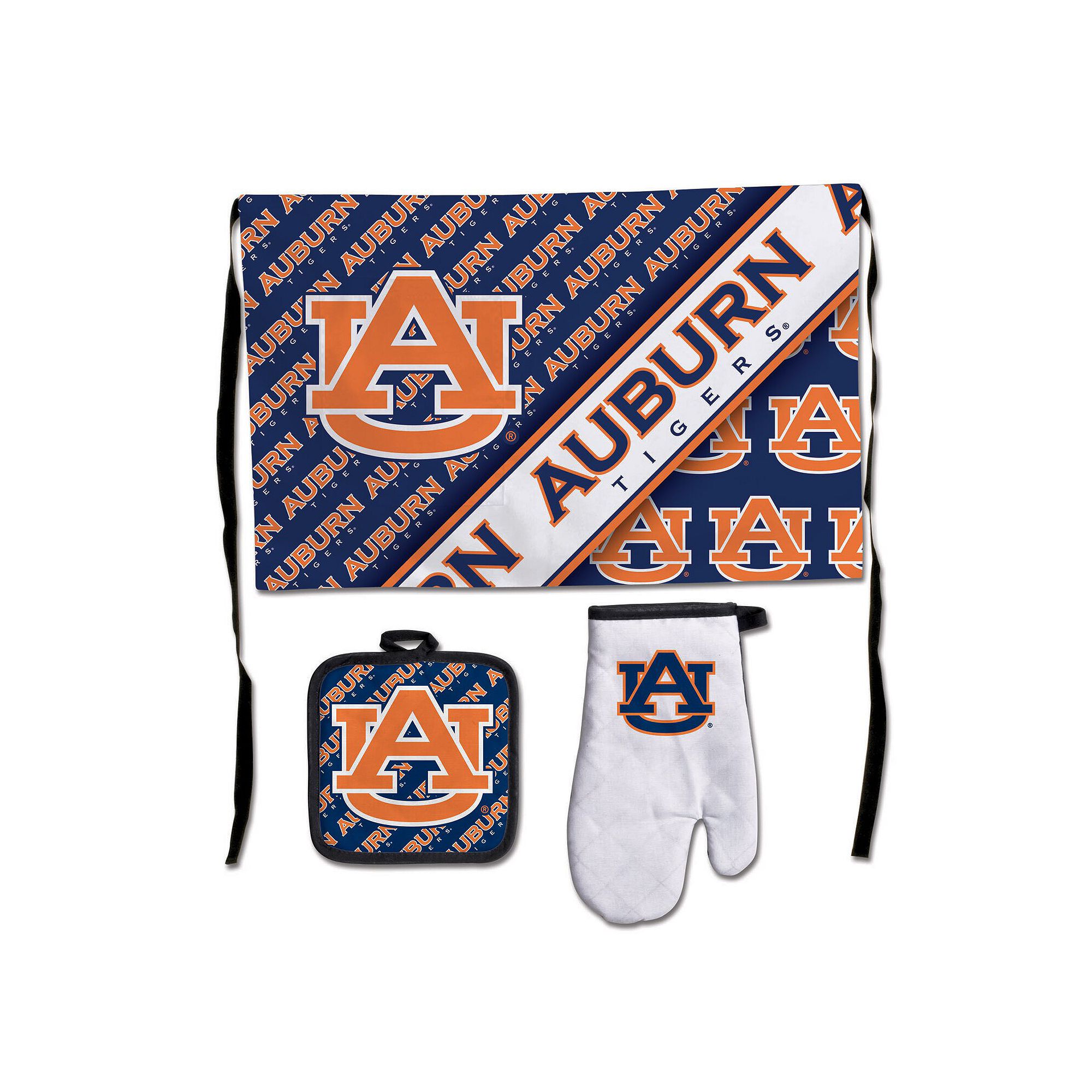 WinCraft Auburn Tigers 3-Piece Barbecue Set, Team