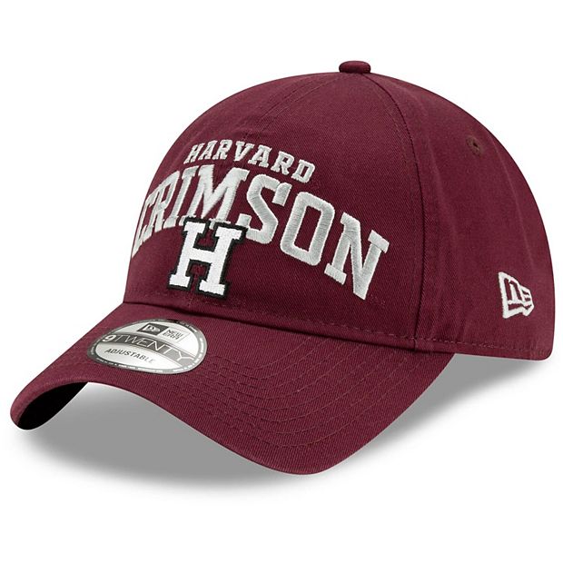 Men's New Era Crimson Harvard Crimson Relaxed 49FORTY Fitted Hat