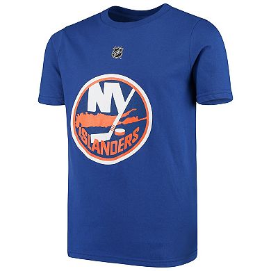 Youth Mathew Barzal Royal New York Islanders Player Name & Number T-Shirt