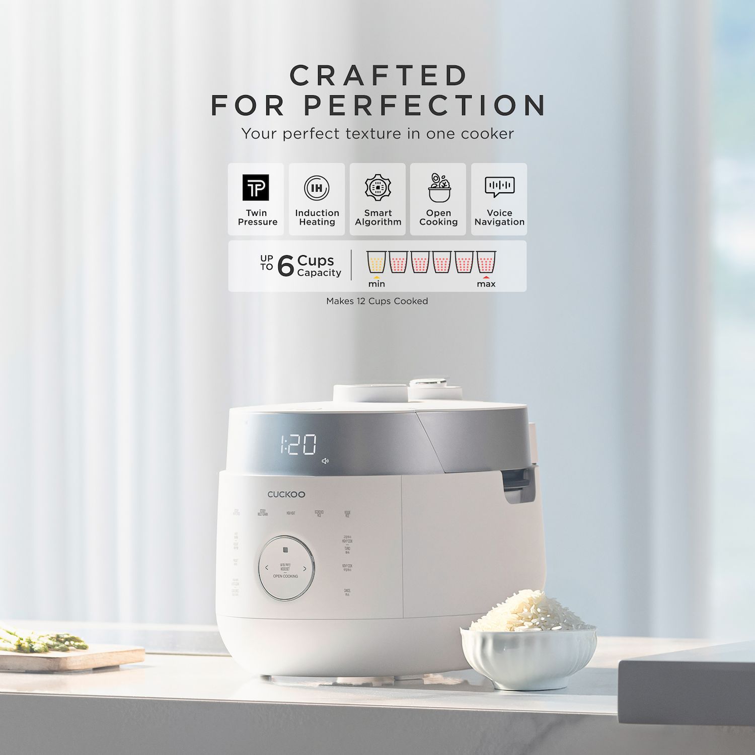 Cuckoo IH Twin Pressure Rice Cooker