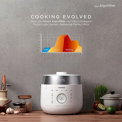 CUCKOO 10-Cup IH Twin Pressure Rice Cooker