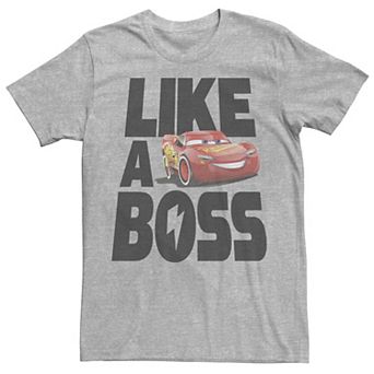 Disney / Pixar's Cars 3 Lightning McQueen Men's Like A Boss Tee