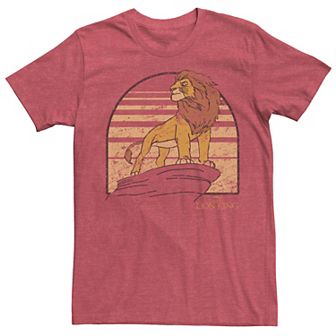 Men's Disney's The Lion King Simba Distressed Tee