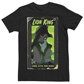 Disney's The Lion King Men's Distressed Scar Tee