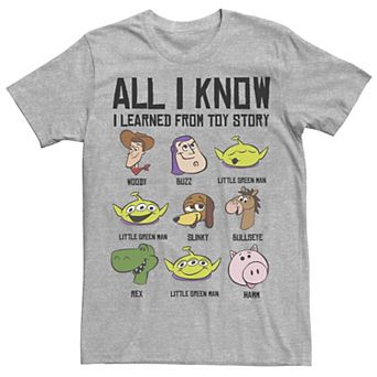 Disney / Pixar's Toy Story Men's All I Know I Learned From Toy Story Tee