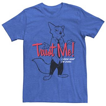 Men's Disney's Zootopia Nick Wilde Trust Me I know What I'm Doing Tee