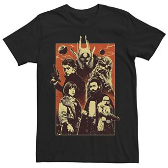 Men's Star Wars Solo Collage Poster Graphic Tee
