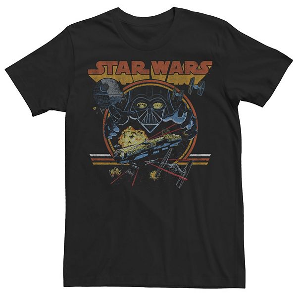 Men's Star Wars Retro Collage Poster Tee