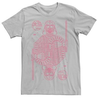Men's Star Wars Darth Vader Line Art Poster Tee