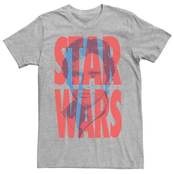 Men's Star Wars Han Solo Text Overlay Poster Tee