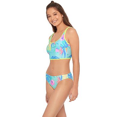 Mix & Match Floral Midkini Swim Top