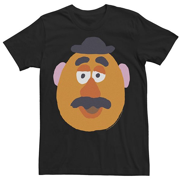 Men S Disney Pixar Toy Story Mr Potato Head Big Face Tee