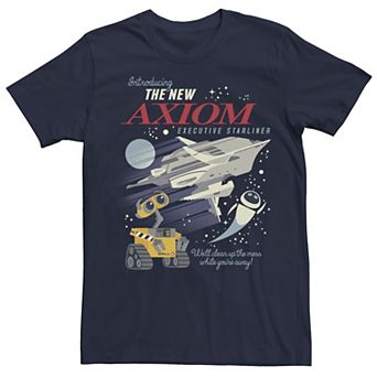 Disney / Pixar's WALL-E Men's Axiom Collage Poster Tee