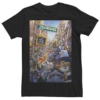 Men's Disney's Zootopia Poster Tee