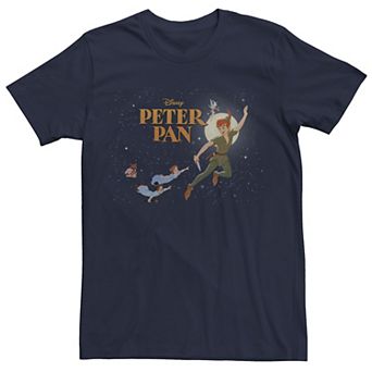 Men's Disney's Peter Pan Movie Scene Poster Tee