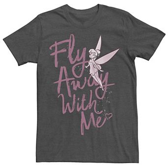 Disney's Peter Pan Tinker Bell Men's Fly Away With Me Tee