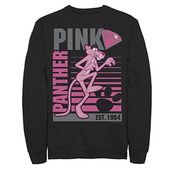 Men's Pink Panther Lined Portrait Sweatshirt