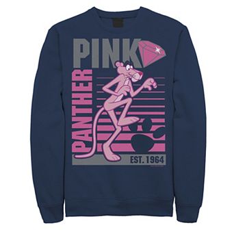 Men's Pink Panther Lined Portrait Sweatshirt