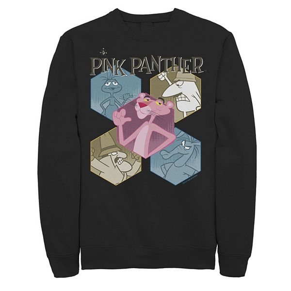 Men s The Pink Panther Hexagonal Portraits Sweatshirt