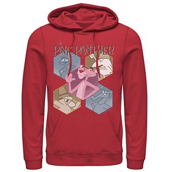 Men's Pink Panther Hexagonal Portraits Graphic Hoodie