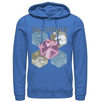 Men's Pink Panther Hexagonal Portraits Graphic Hoodie