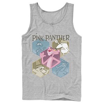 Men's Pink Panther Hexagonal Portraits Tank Top