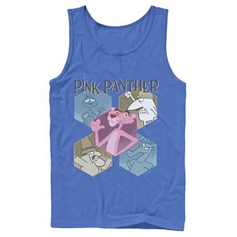 Men's Pink Panther Hexagonal Portraits Tank Top